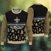 NFL New Orleans Saints Style Ugly Christmas 3D Sweater For Men And Women - NFL New Orleans Saints Style Ugly Christmas 3D Sweater For Men And Women