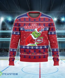 NHL Montreal Canadiens Grinch Logo New Ugly Christmas 3D Sweater For Men And Women 3 NHL Montreal Canadiens Grinch Logo New Ugly Christmas 3D Sweater For Men And Women - NHL Montreal Canadiens Grinch New Style 2023 Ugly Christmas Sweater For Men And Women Photo 2