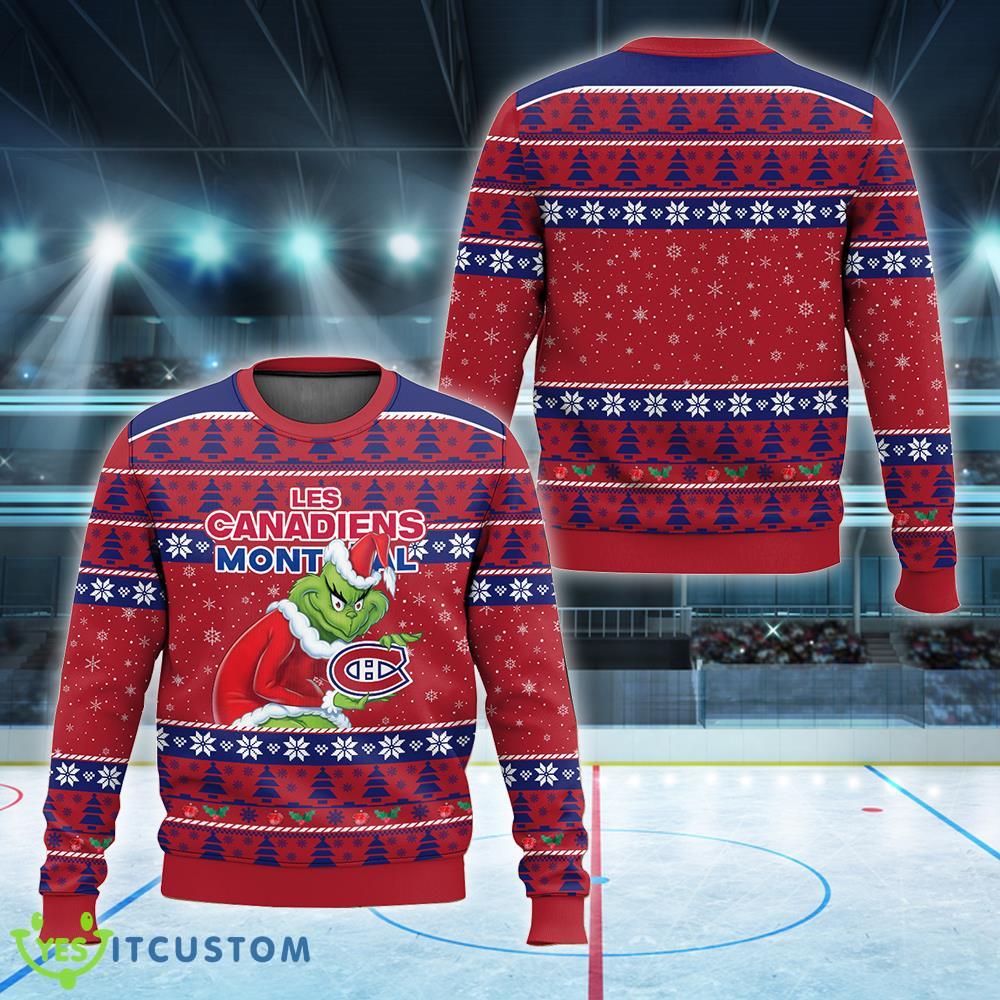 NHL Montreal Canadiens Grinch Logo New Ugly Christmas 3D Sweater For Men And Women 5 NHL Montreal Canadiens Grinch Logo New Ugly Christmas 3D Sweater For Men And Women - NHL Montreal Canadiens Grinch New Style 2023 Ugly Christmas Sweater For Men And Women Photo 1