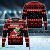 NHL New Jersey Devils Grinch Logo New Ugly Christmas Sweater For Men And Women - NHL New Jersey Devils Grinch New Style 2023 Ugly Christmas Sweater For Men And Women Photo 1