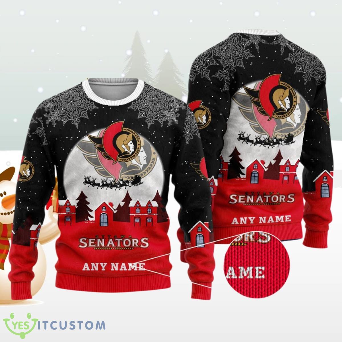 NHL Ottawa Senators Special Christmas Ugly Sweater Best Gift Design 3 NHL Ottawa Senators Special Christmas Ugly Sweater Best Gift Design Product Photo 1