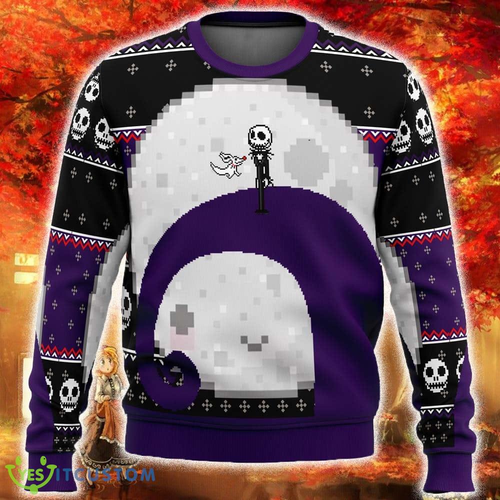Nightmare Before Jack Moon Ugly Christmas Sweater Funny Gift For Men And Women Fans 3 Nightmare Before Jack Moon Ugly Christmas Sweater Funny Gift For Men And Women Fans - Nightmare Before Jack Moon Ugly Christmas Sweater Funny Gift For Men And Women Fans
