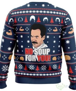 No Soup For You Seinfeld Ugly Christmas Sweater Product Photo 2