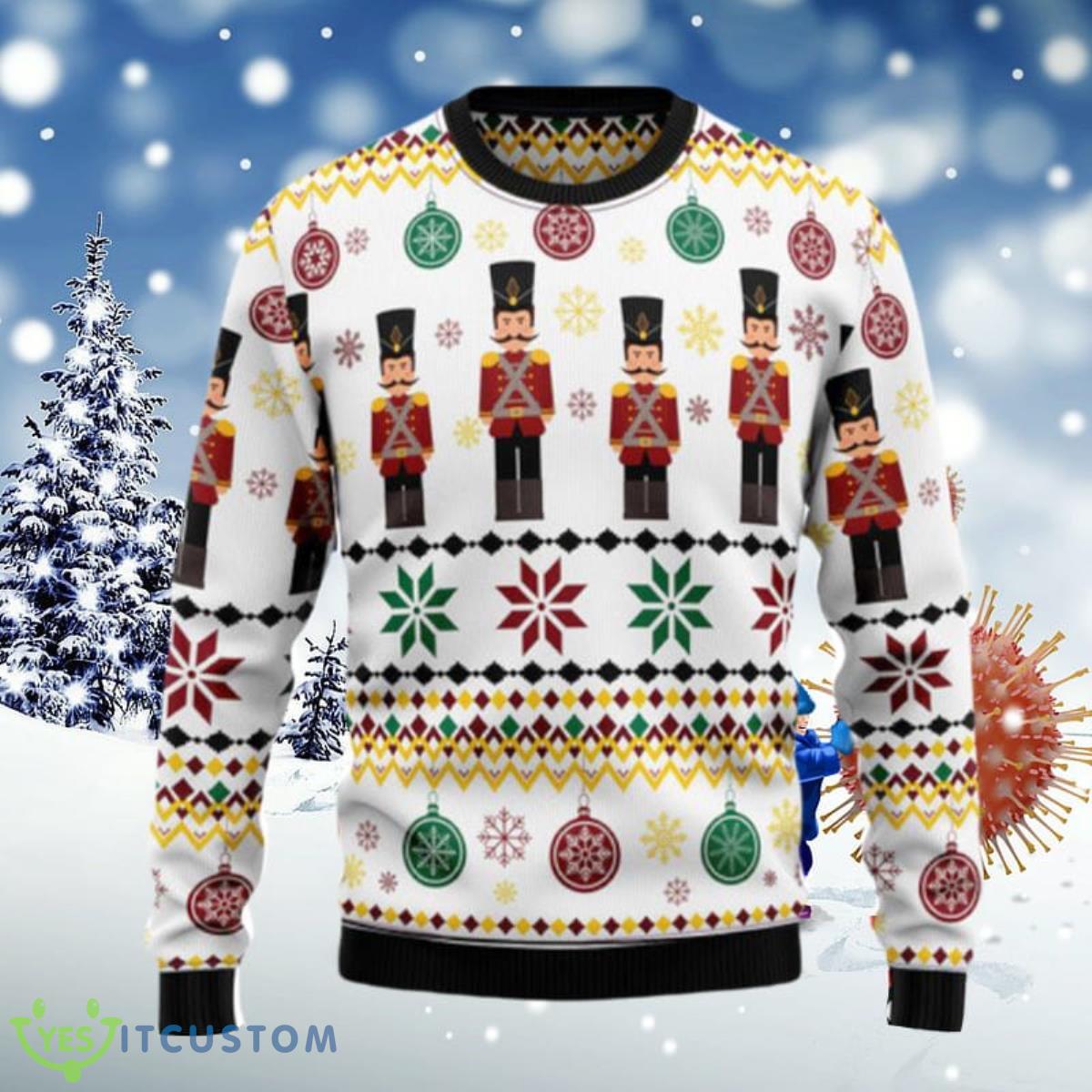 Nutcracker Group Ugly Christmas Sweaters Best Gift 3 Nutcracker Group Ugly Christmas Sweaters Best Gift Product Photo 1