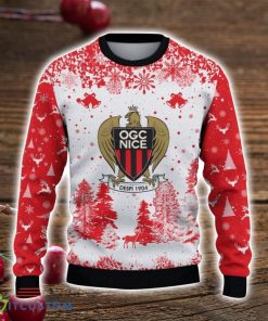 OGC Nice 3D Sweater Pine Trees Pattern Ugly Christmas Sweater For Big Fans Product Photo 2
