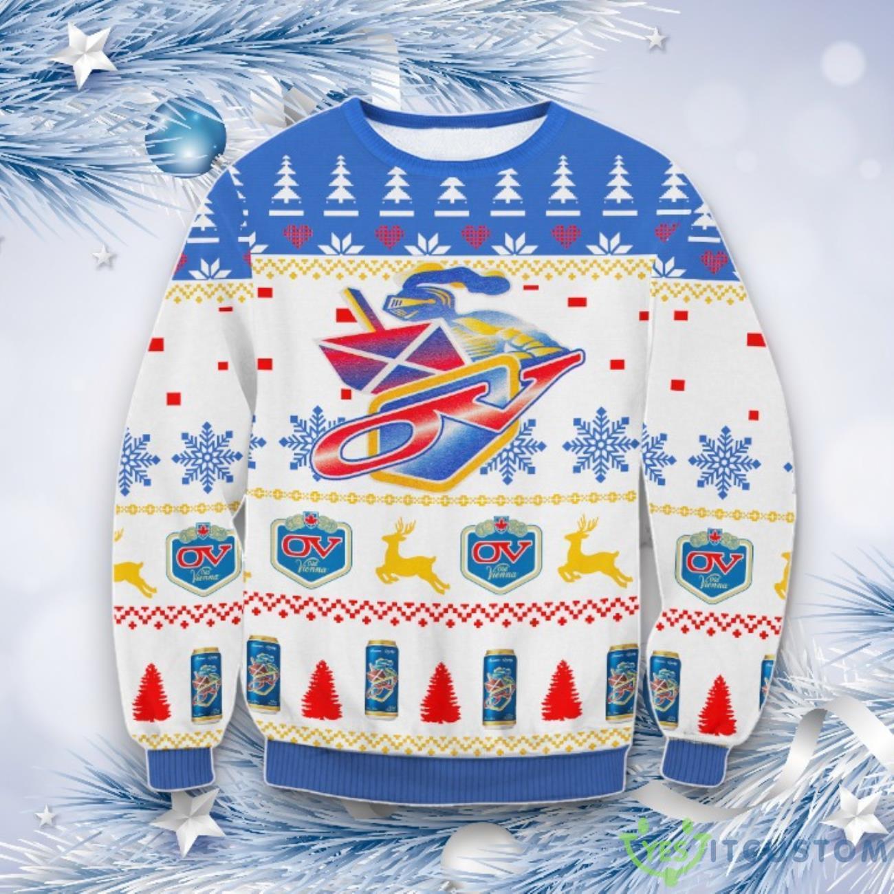 Old Vienna Beer Ugly Christmas Sweater For Men Women 3 Old Vienna Beer Ugly Christmas Sweater For Men Women Product Photo 1