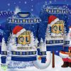 Olympique Lyonnais Ugly Christmas Sweater Best Gift For Men And Women Product Photo 1