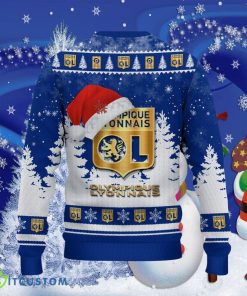 Olympique Lyonnais Ugly Christmas Sweater Best Gift For Men And Women Product Photo 3