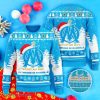 Olympique Marseille Christmas 3D Sweater Product Photo 1