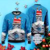 Olympique Marseille Christmas 3D Sweater 2023 Product Photo 1
