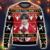 Once You Jimin You Can’t Jimout Pun Funny Ugly Christmas Sweater Christmas Gift 3D printed Sweater Product Photo 1