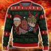 One Punch Man Holiday Ugly Christmas Sweater Funny Gift For Men And Women Fans - One Punch Man Holiday Ugly Christmas Sweater Funny Gift For Men And Women Fans