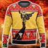 One Punch Man Saitama Shadow Ugly Christmas Sweater Funny Gift For Men And Women Fans - One Punch Man Saitama Shadow Ugly Christmas Sweater Funny Gift For Men And Women Fans