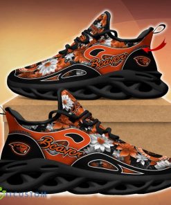 Oregon State Beavers Running Sneakers Custom Name 3D Flowers Gift Fans Fans Sports Shoes - Oregon State Beavers Clunky Sneakers Custom Name_2