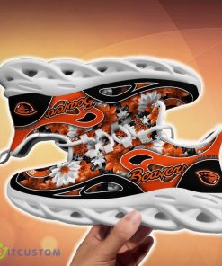 Oregon State Beavers Running Sneakers Custom Name 3D Flowers Gift Fans Fans Sports Shoes - Oregon State Beavers Clunky Sneakers Custom Name_5