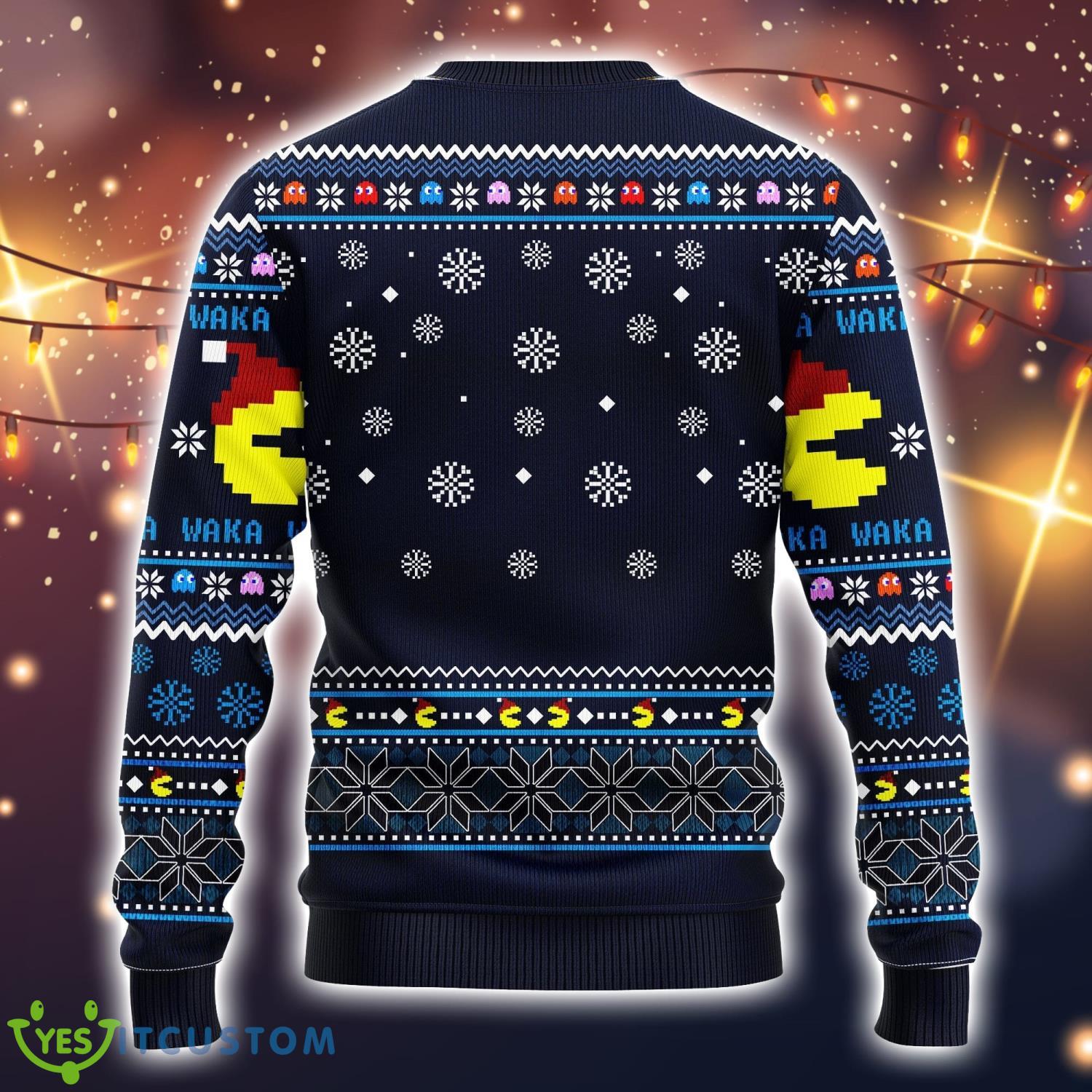 Pacman Ugly Christmas Sweater Amazing Gift Idea Christmas Gift 6 Pacman Ugly Christmas Sweater Amazing Gift Idea Christmas Gift Product Photo 2