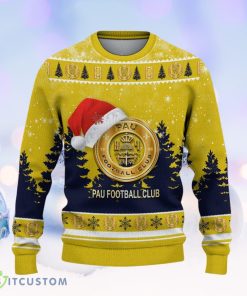 Pau Football Club Ugly Christmas Sweater Best Gift For Men And Women 4 Pau Football Club Ugly Christmas Sweater Best Gift For Men And Women Product Photo 2