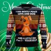 Peace Love And Dog Ugly Christmas Sweaters Special Gift For Men And Women Product Photo 1