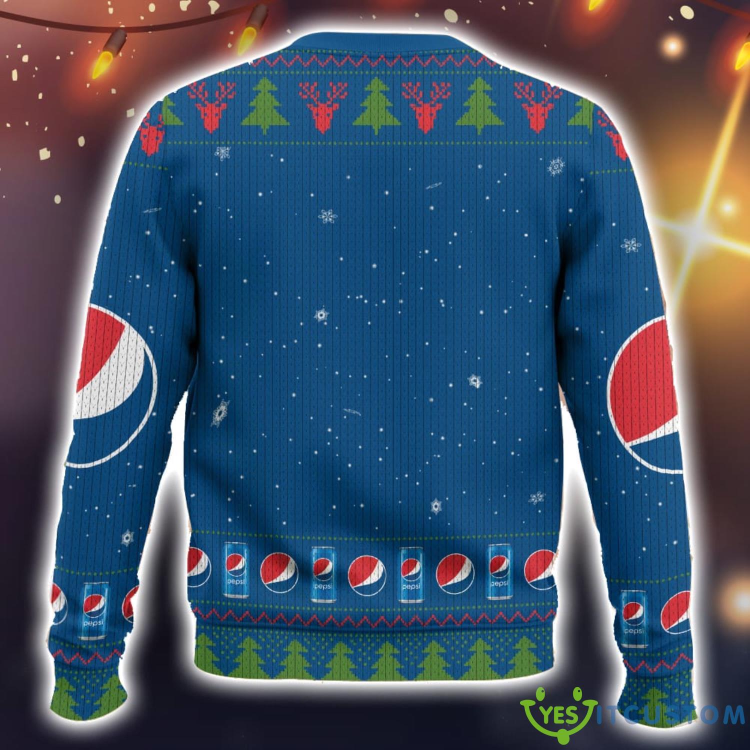 Pepsi Funny Christmas Gift Ugly Christmas Sweater Unisex Swweater 6 Pepsi Funny Christmas Gift Ugly Christmas Sweater Unisex Swweater Product Photo 2