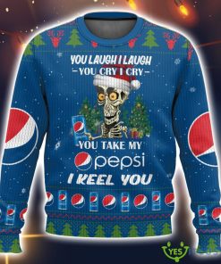 Pepsi Funny Christmas Gift Ugly Christmas Sweater Unisex Swweater Product Photo 1
