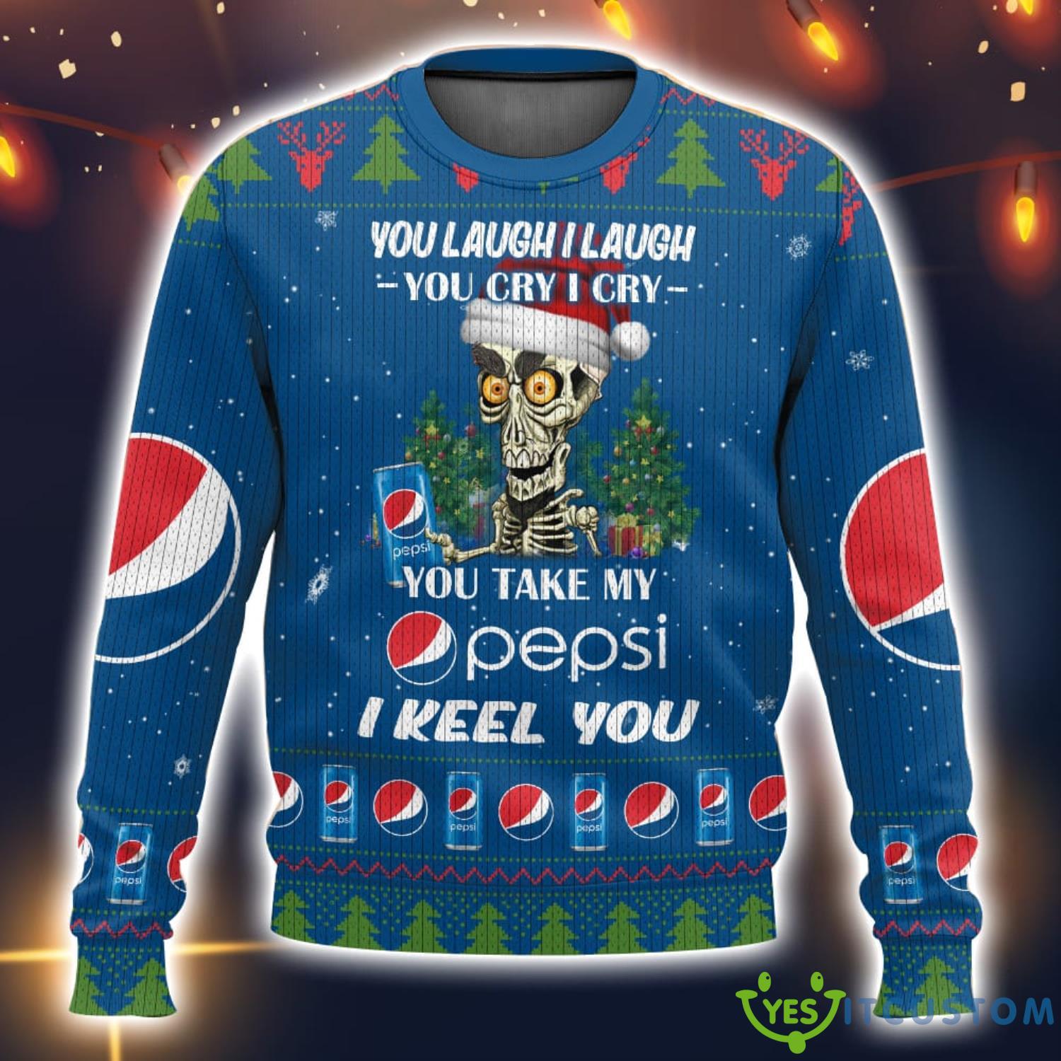 Pepsi Funny Christmas Gift Ugly Christmas Sweater Unisex Swweater 5 Pepsi Funny Christmas Gift Ugly Christmas Sweater Unisex Swweater Product Photo 1
