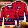 Personalized Columbus Blue Jackets Ugly Christmas Sweater Grinch Ice Hockey NHL Gift For Men And Women Fans - Personalized Columbus Blue Jackets Ugly Christmas Sweater Grinch Ice Hockey NHL Gift For Men And Women Fans