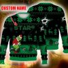 Personalized Dallas Stars Ugly Christmas Sweater Grinch Ice Hockey NHL Gift For Men And Women Fans - Personalized Dallas Stars Ugly Christmas Sweater Grinch Ice Hockey NHL Gift For Men And Women Fans