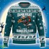 Philadelphia Eagles Damn Right Christmas Gift Ugly Sweater 3D All Over printed Product Photo 1