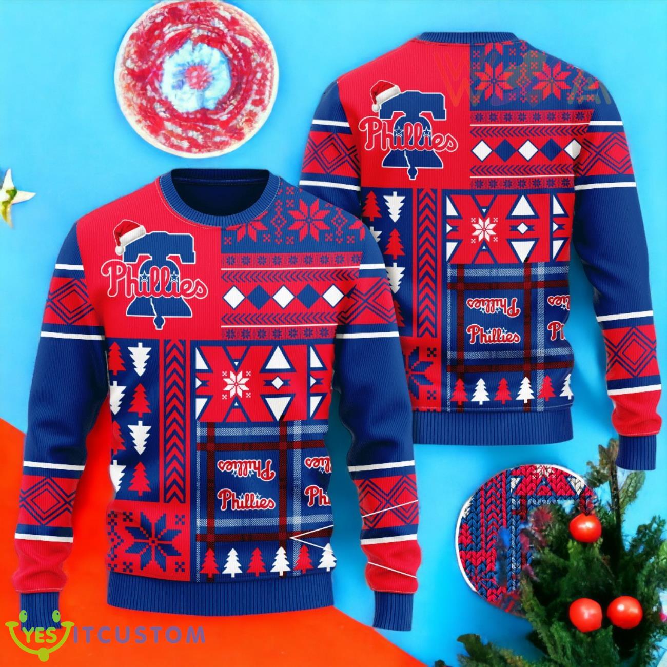 Philadelphia Phillies 3D Sweater 2023 3 Philadelphia Phillies 3D Sweater 2023 Product Photo 1