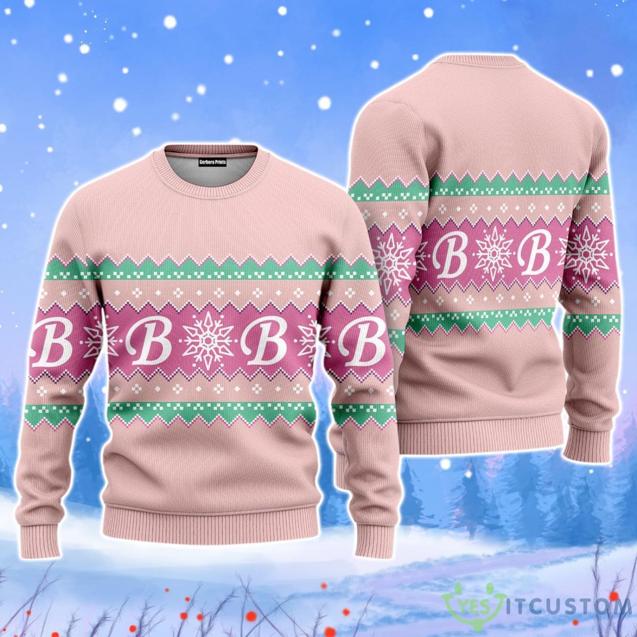 Pink Baby Girl Christmas Unisex Ugly Sweater 3 Pink Baby Girl Christmas Unisex Ugly Sweater Product Photo 1