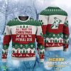 Pitbull Dog All I Want For Christmas Ugly Christmas Product Photo 1