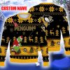 Pittsburgh Penguins Ugly Christmas Sweater Grinch Custom Ice Hockey NHL Gift For Christmas Holidays Custom Name - 211123-125333