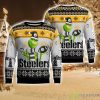 Pittsburgh Steelers Grinch Snowflake Pattern Ugly Sweater Christmas Product Photo 1