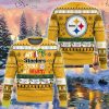 Pittsburgh Steelers Stole My Heart New Style Ugly Christmas Sweater For Men And Women - Pittsburgh Steelers Stole My Heart New Style Ugly Christmas Sweater For Men And Women