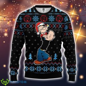Popeye Strong Ugly Christmas Sweater Amazing Gift Idea Christmas Gift Product Photo 1