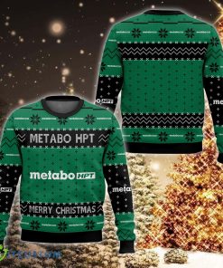 Power Tools Metabo HPT Logo New Ugly Christmas Sweater Gift For Holidays - Power Tools Metabo HPT New Style 2023 Ugly Christmas Sweater For Men And Women Photo 1