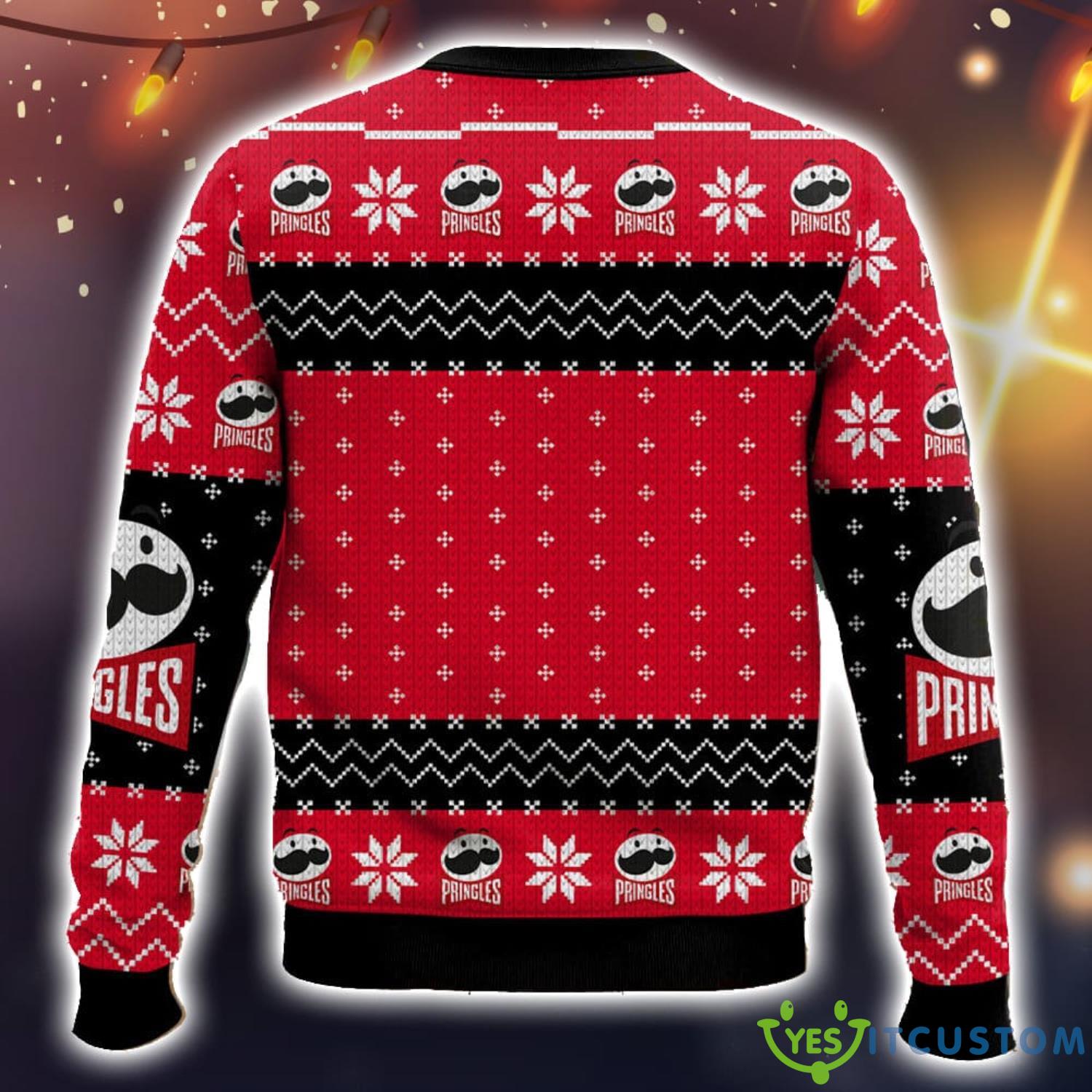 Pringles Snack Brand Ugly Christmas Sweater Unisex Swweater 6 Pringles Snack Brand Ugly Christmas Sweater Unisex Swweater Product Photo 2