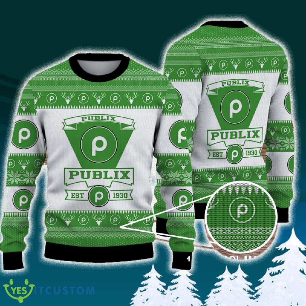 publix Brands Logo 3D Ugly Christmas Sweater For Men And Women 3 publix Brands Logo 3D Ugly Christmas Sweater For Men And Women - publix Brands Logo 3D Ugly Christmas Sweater For Men And Women