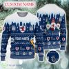 Raith Rovers FC Custom Name Logo 3D Ugly Sweater New Gift For Fans - Raith Rovers FC Custom Name Logo 3D Ugly Sweater New Gift For Fans