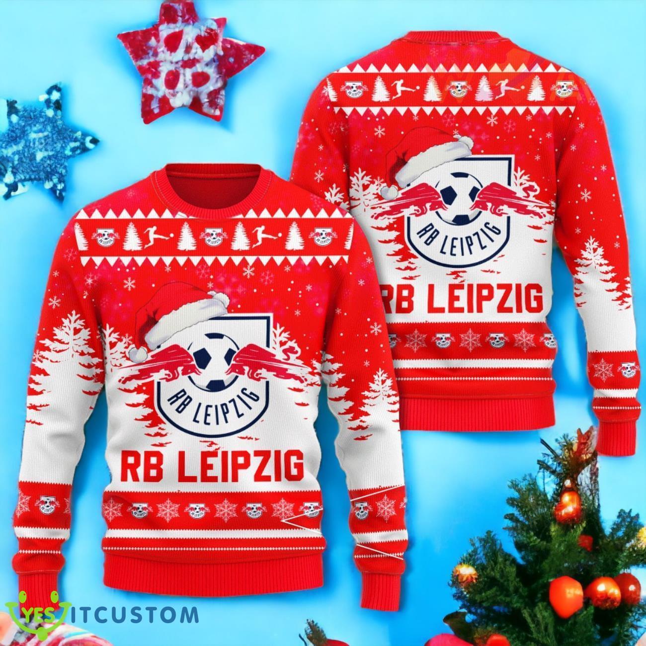 RB Leipzig 3D Christmas Sweater 2023 3 RB Leipzig 3D Christmas Sweater 2023 Product Photo 1