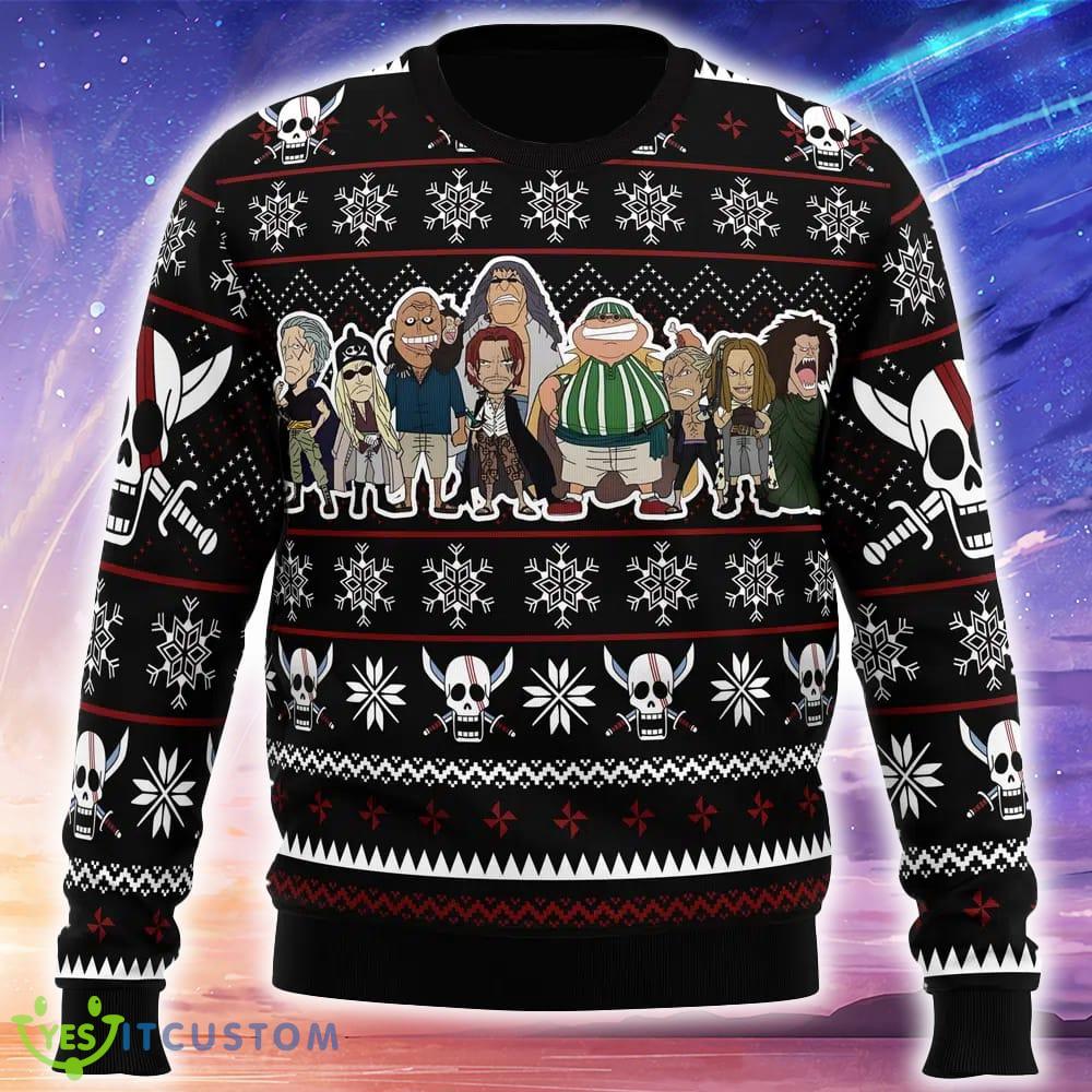 Red Hair Pirates One Piece Ugly Christmas 3D Sweater Gift For Men And Women 5 Red Hair Pirates One Piece Ugly Christmas 3D Sweater Gift For Men And Women - Red Hair Pirates One Piece Ugly Christmas Sweater_1