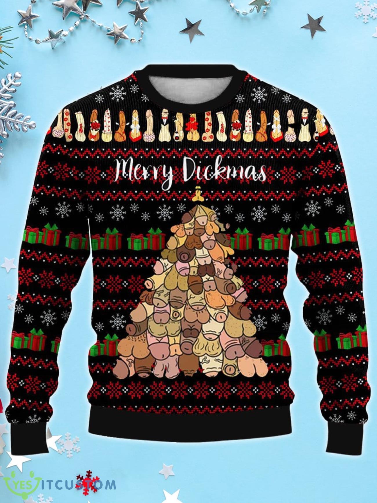 Retro Merry Cocksmas Printed Casual 3D Ugly Christmas Sweater, Xmas Gift For Everyone 5 Retro Merry Cocksmas Printed Casual 3D Ugly Christmas Sweater, Xmas Gift For Everyone Product Photo 1