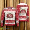 Retro Stella Artois Christmas Ugly Sweater Product Photo 1