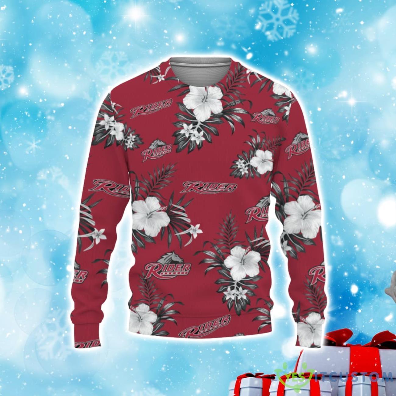 Rider Broncs Tropical Hawaii Sport Hawaiian Christmas Sweater 3 Rider Broncs Tropical Hawaii Sport Hawaiian Christmas Sweater Product Photo 1