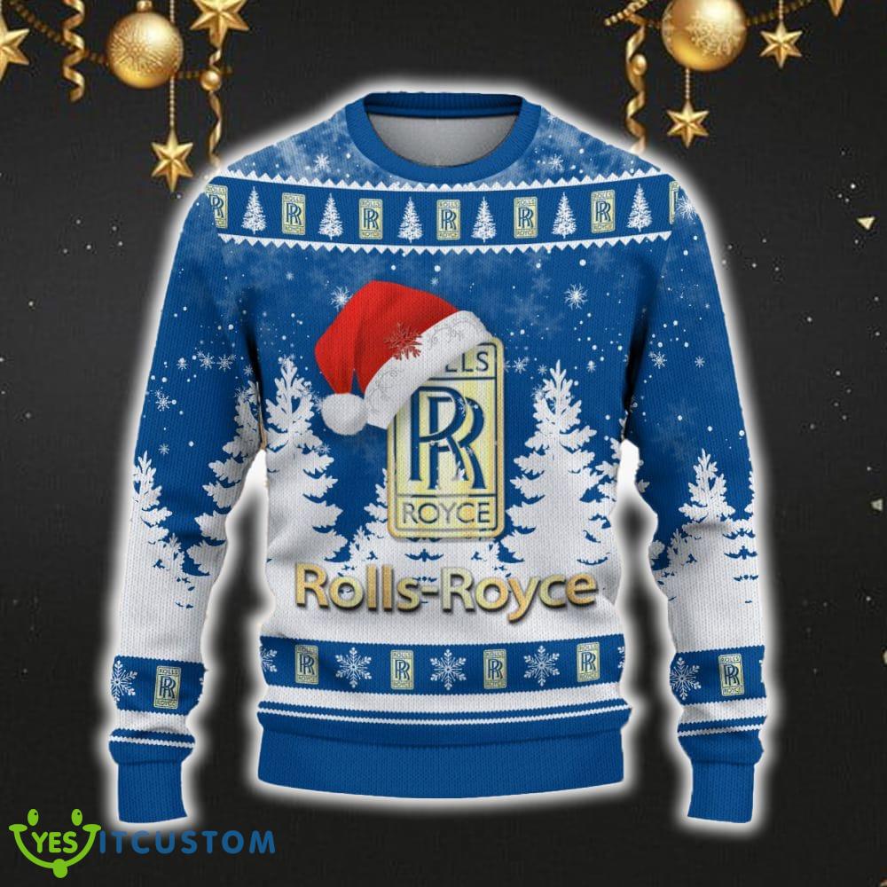 Rolls Royce Ugly Christmas Sweater Car Lovers Santa Hat Tree Christmas For Fans Gift 5 Rolls Royce Ugly Christmas Sweater Car Lovers Santa Hat Tree Christmas For Fans Gift - Rolls Royce Ugly Christmas Sweater_2