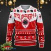 Royal Antwerp FC Snowflakes Tree Custom Name Ugly Christmas Sweater New For Fans Gift Holidays Christmas - Royal Antwerp FC 3D Sweater Christmas Photo 2