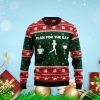 Running Plan For The Day Ugly Christmas Sweaters Unique Gift Product Photo 1