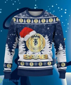 Saab Automobile Ugly Christmas Sweater Best Gifts For Men Women Product Photo 2