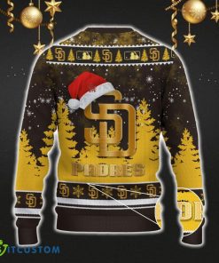 San Diego Padres Ugly Christmas Sweater Snowflakes Santa Hat Logo For Men And Women Gift Christmas 3 San Diego Padres Ugly Christmas Sweater Snowflakes Santa Hat Logo For Men And Women Gift Christmas - San Diego Padres Ugly Christmas Sweater_3