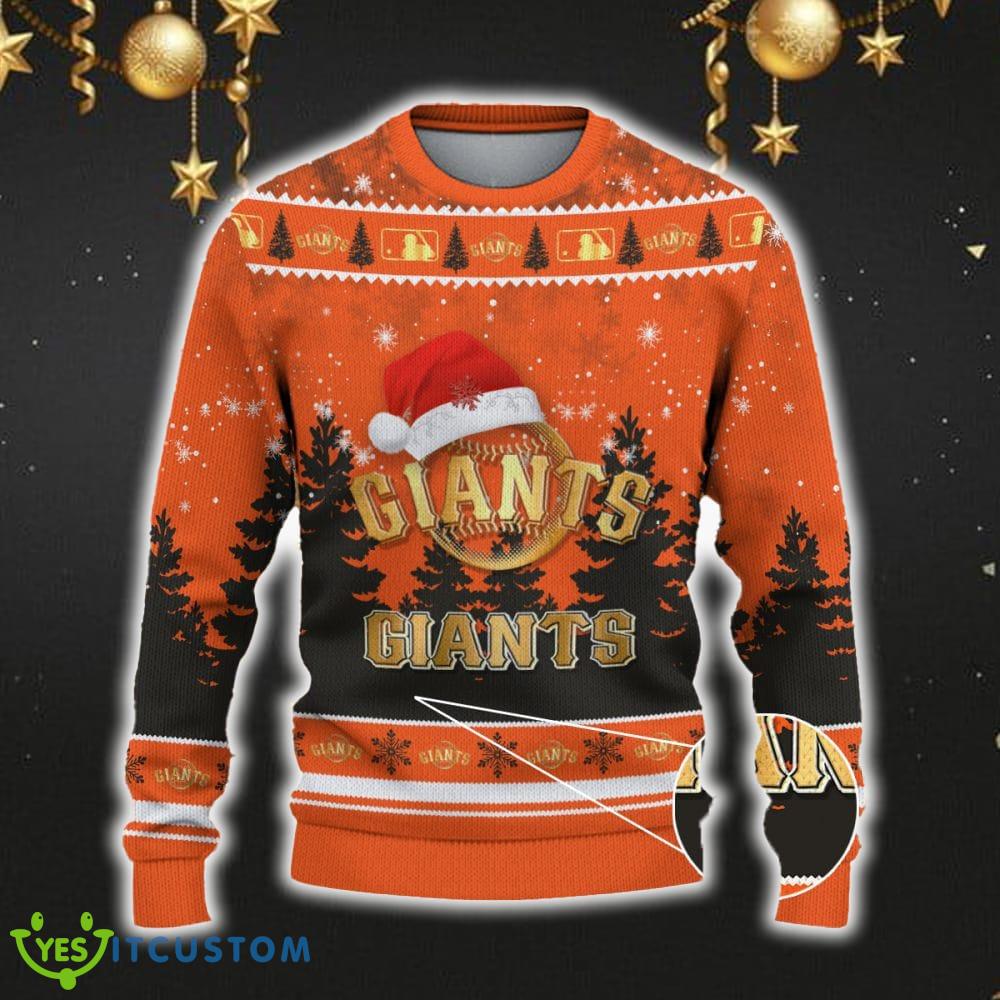San Francisco Giants Ugly Christmas Sweater Snowflakes Santa Hat Logo For Men And Women Gift Christmas 5 San Francisco Giants Ugly Christmas Sweater Snowflakes Santa Hat Logo For Men And Women Gift Christmas - San Francisco Giants Ugly Christmas Sweater_2